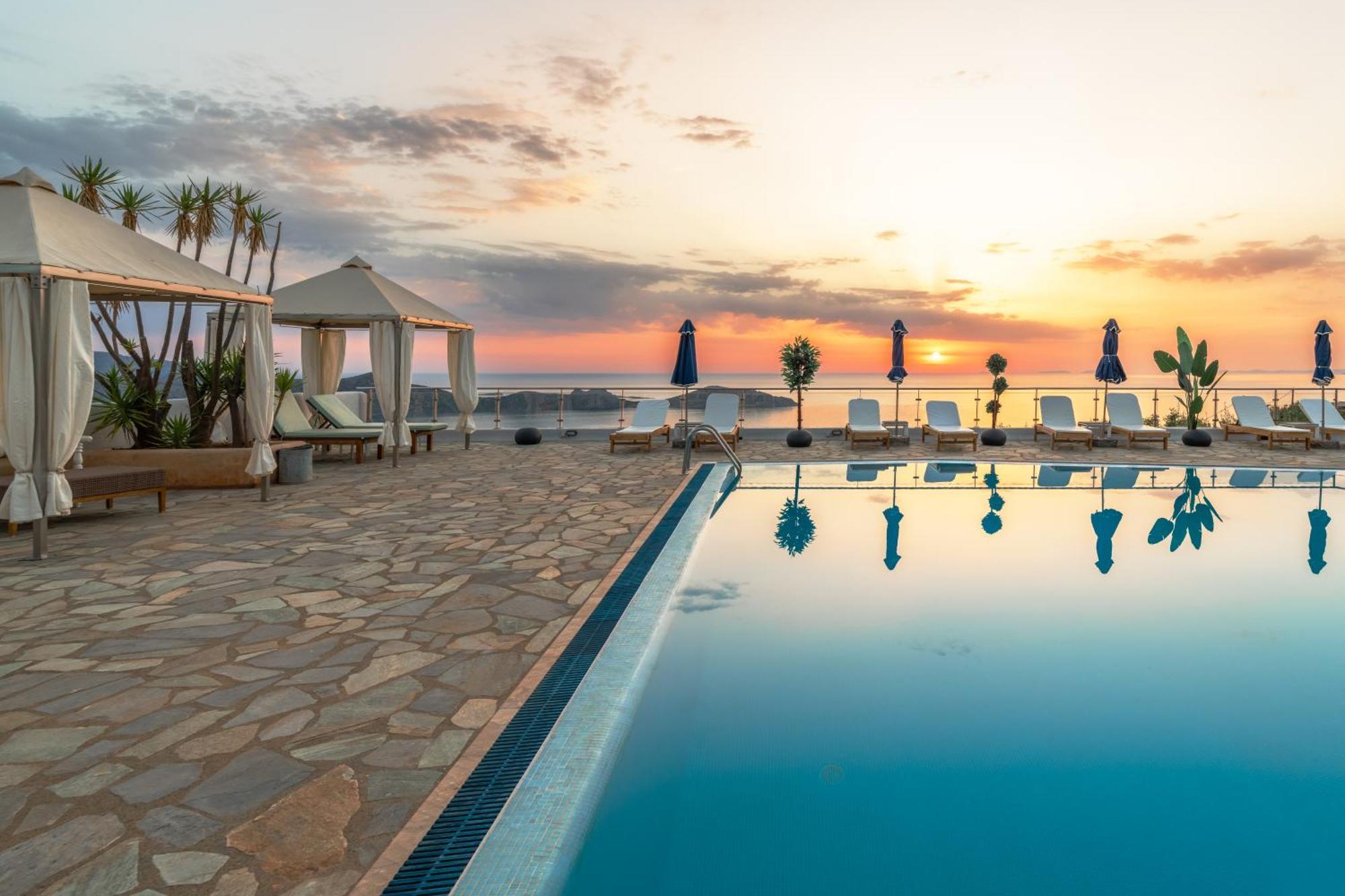 Adrakos Apartments (Adults Only) Elounda Exterior foto